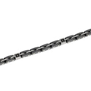 Mabina Bracciale con maglie in argento e ceramica 534012